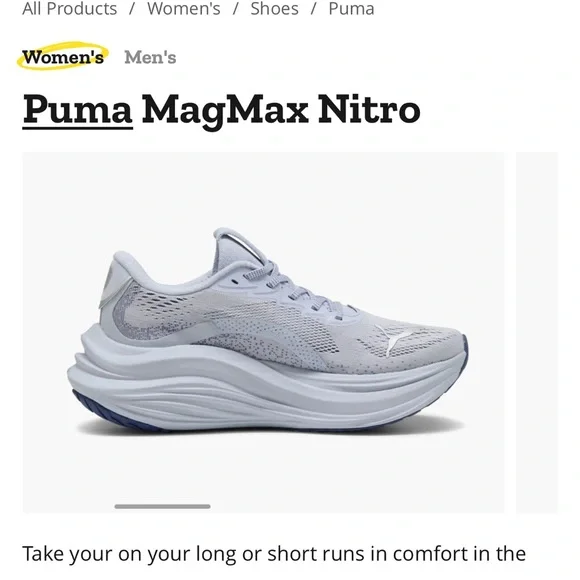 Puma Mag Max Nitro Blue Sneakers - Picture 11 of 11